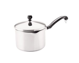 3-Quart Covered Straining Saucepan