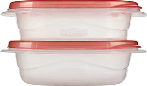 8-Piece TakeAlongs Food Storage Container Set, Sandwich, Red