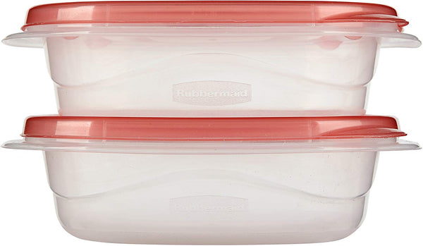 8-Piece TakeAlongs Food Storage Container Set, Sandwich, Red